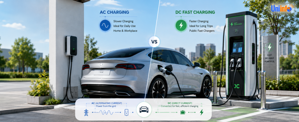 When (and How) Should You Use a DC EV Charger?   The Difference Between AC and DC Current